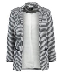 Blazer à rayures horizontales gris Wallis