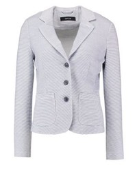 Blazer à rayures verticales bleu clair Opus