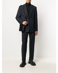 Blazer à rayures verticales bleu marine Filippa K