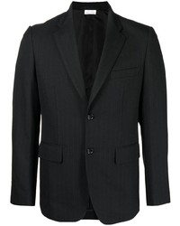 Blazer à rayures verticales noir Comme des Garcons Homme Deux