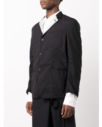 Blazer à rayures verticales noir Junya Watanabe MAN