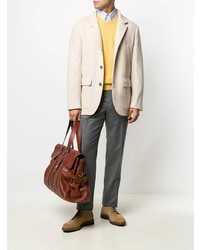 Blazer beige Brunello Cucinelli