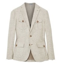 Blazer beige Mango