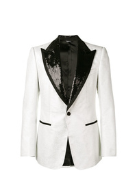 Blazer blanc et noir Dolce & Gabbana