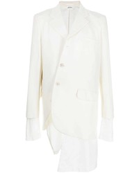 Blazer blanc Comme Des Garcons Homme Plus