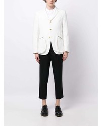 Blazer blanc Comme des Garcons Homme Deux