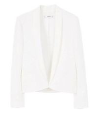 Blazer blanc Mango