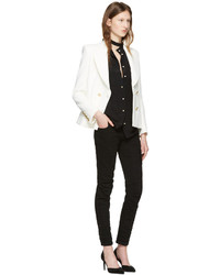 Blazer blanc PIERRE BALMAIN