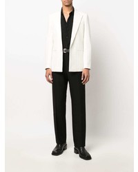 Blazer blanc Saint Laurent