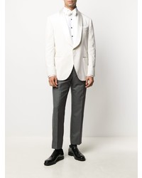 Blazer blanc Brunello Cucinelli