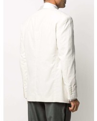 Blazer blanc Brunello Cucinelli