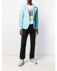 Blazer bleu clair Walter Van Beirendonck Pre-Owned