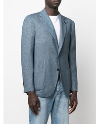 Blazer bleu clair Lardini