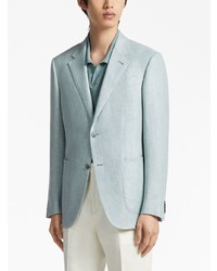 Blazer bleu clair Zegna