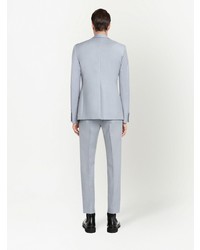 Blazer bleu clair Alexander McQueen