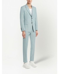 Blazer bleu clair Alexander McQueen