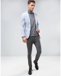 Blazer bleu clair Asos