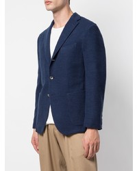 Blazer bleu marine Boglioli