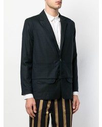 Blazer bleu marine Henrik Vibskov