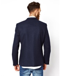 Blazer bleu marine Asos