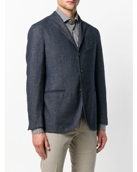 Blazer bleu marine Boglioli