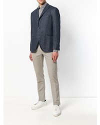 Blazer bleu marine Boglioli