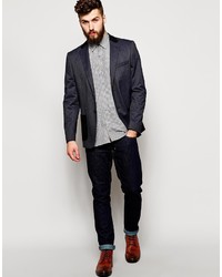 Blazer bleu marine Peter Werth