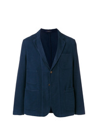 Blazer bleu marine Boglioli