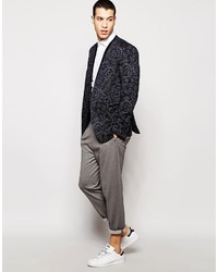 Blazer bleu marine Asos