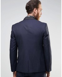 Blazer bleu marine Asos