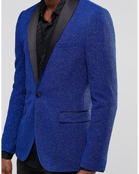 Blazer bleu marine Asos