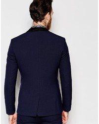 Blazer bleu marine Asos