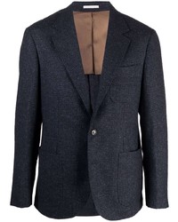 Blazer bleu marine Brunello Cucinelli