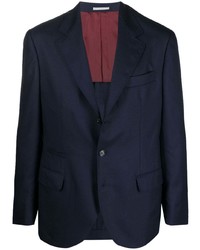 Blazer bleu marine Brunello Cucinelli