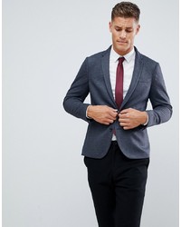 Blazer bleu marine Burton Menswear