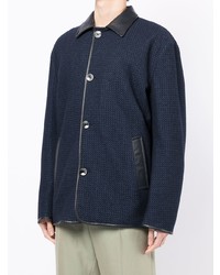 Blazer bleu marine Agnona