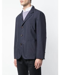 Blazer bleu marine Brunello Cucinelli