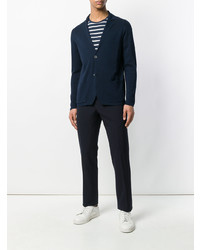 Blazer bleu marine Drumohr