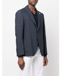 Blazer bleu marine Lardini