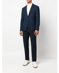 Blazer bleu marine Canali