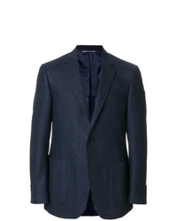 Blazer bleu marine Canali