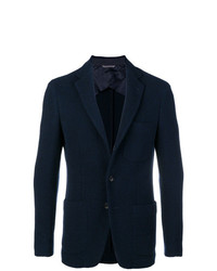 Blazer bleu marine Canali