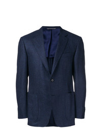 Blazer bleu marine Canali