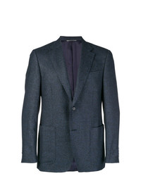 Blazer bleu marine Canali