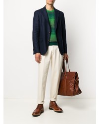 Blazer bleu marine Lardini