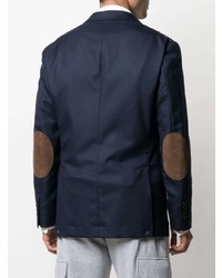 Blazer bleu marine Brunello Cucinelli