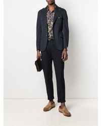 Blazer bleu marine Eleventy