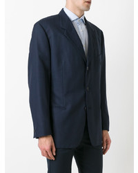 Blazer bleu marine Romeo Gigli Vintage