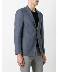 Blazer bleu marine Z Zegna