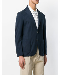 Blazer bleu marine Lardini